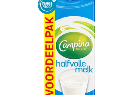 Campina Semi-skimmed milk value pack