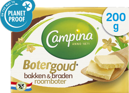 Campina Botergoud bakken & braden roomboter