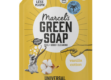 Marcel's Green Soap Wasmiddel vanilla & cotton navulling