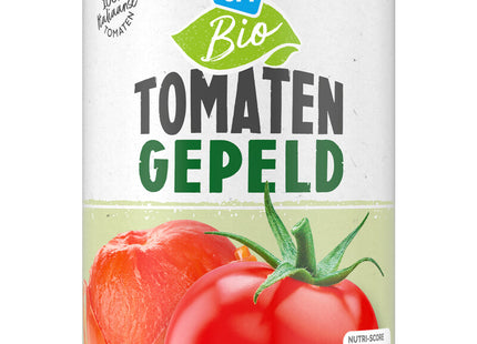 Biologisch Tomaten gepeld