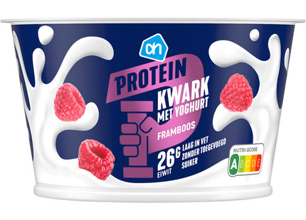 Protein kwark met yoghurt framboos