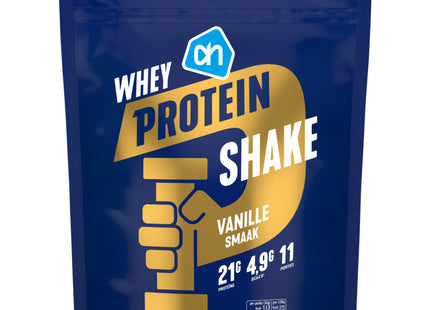 Whey protein shake vanilla