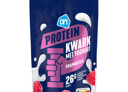 Protein-Hüttenkäse mit Joghurt-Himbeere