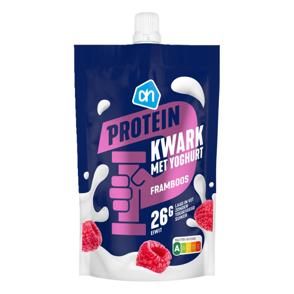 Proteinquark mit Himbeerjoghurt