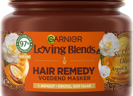 Loving Blends Hair remedy argan & camelia masker