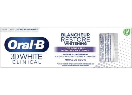 Oral-B 3D white miracle glow tandpasta