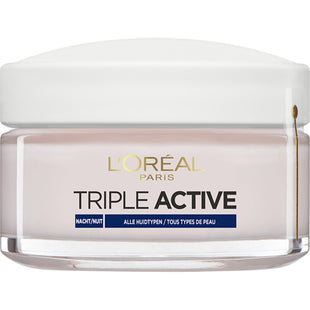 L'Oréal Triple active nachtcrème alle huidtypen