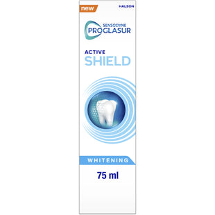 Sensodyne Proglasur Active Shield weiße Zahnpasta