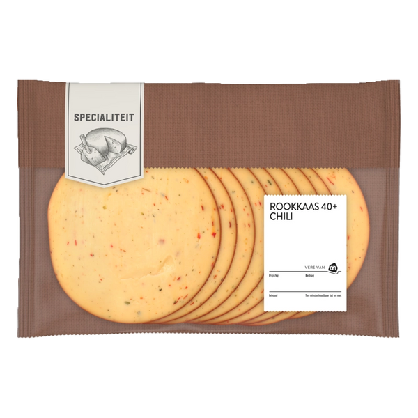 Rookkaas chili 40+ plakken