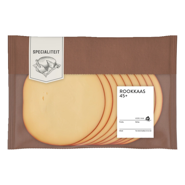 Rookkaas naturel 45+ plakken