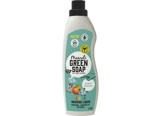 Marcel's Green Soap Wasmiddel color peach jasmine