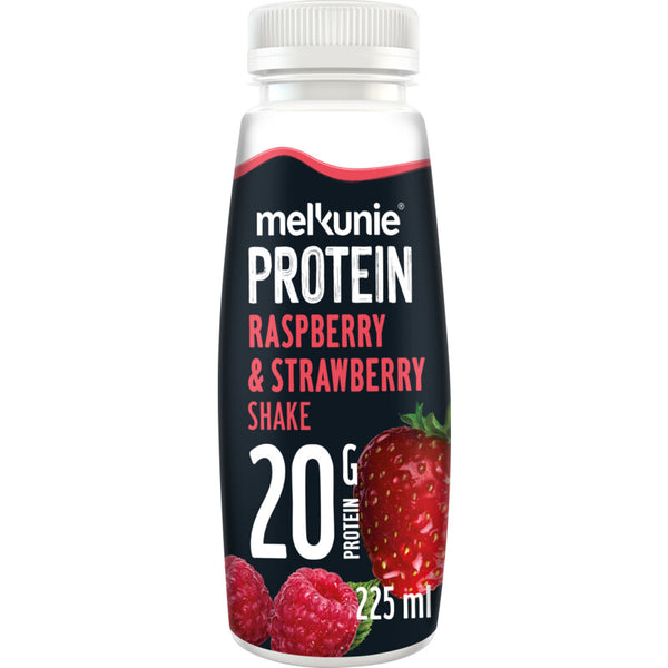 Melkunie Protein aardbei & framboos shake  Dutchshopper