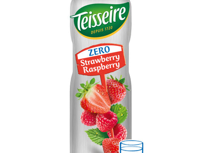 Teisseire Zero strawberry raspberry syrup