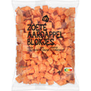 Zoete aardappelblokjes