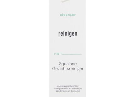 Etos Squalane facial cleanser