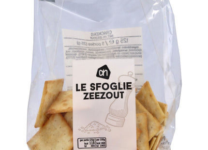 Le sfoglie toast met zeezout