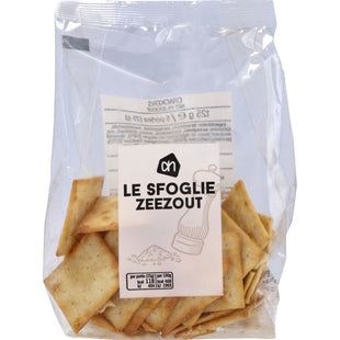 Le sfoglie toast met zeezout