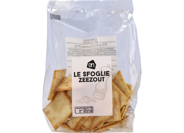 Le sfoglie toast met zeezout