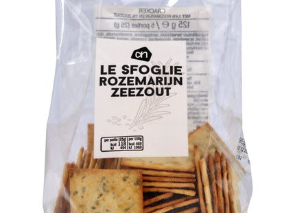 Le sfoglie toast met rozemarijn