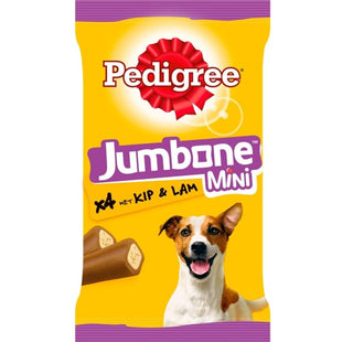 Pedigree Jumbone mini hondensnack kip en lam