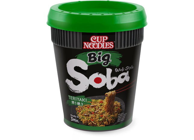 Nissin Soba Big Cup Nudeln Teriyaki
