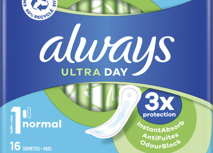 Always Ultra day normal sanitary pads