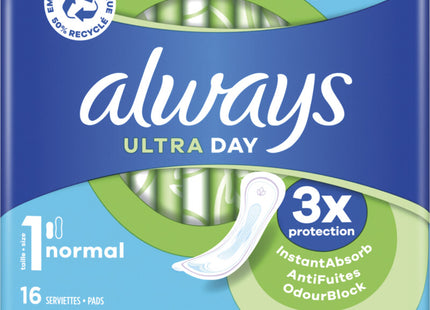 Always Ultra day normal maandverband