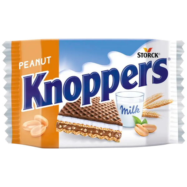 Knoppers Erdnusswaffel