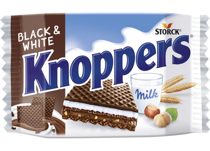 Knoppers Wafel black & white