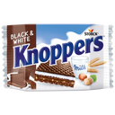Knoppers Waffel schwarz & weiß