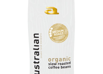 Australian Medium roast organic beans
