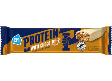 Protein bar white choco pinda karamel