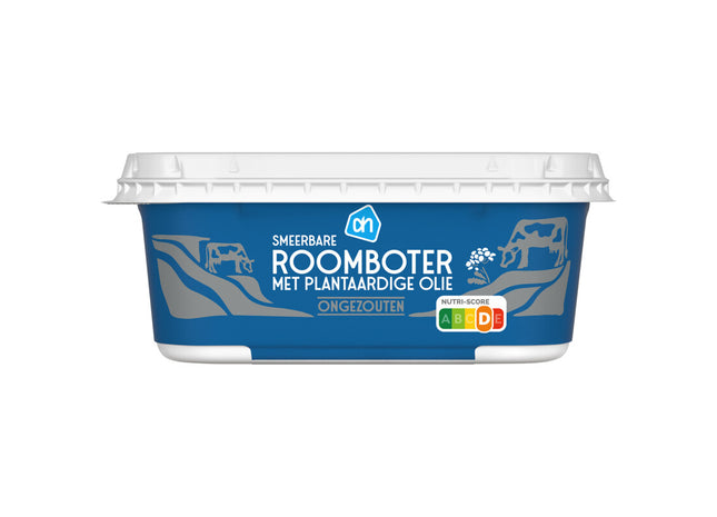 Roomboter met plantaardige olie ongezout