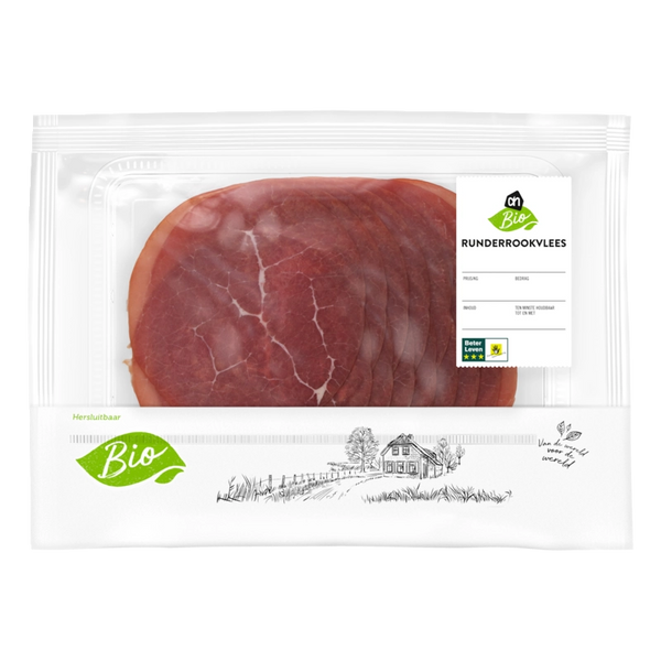 Organic smoked beef