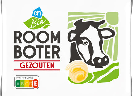 Biologisch Roomboter gezouten