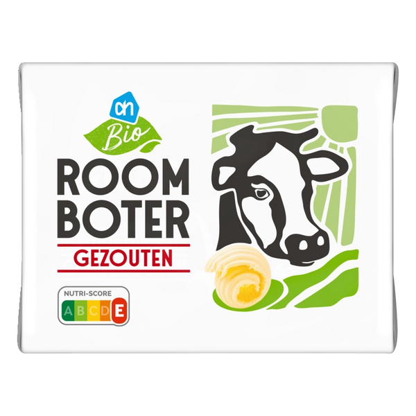 Biologisch Roomboter gezouten