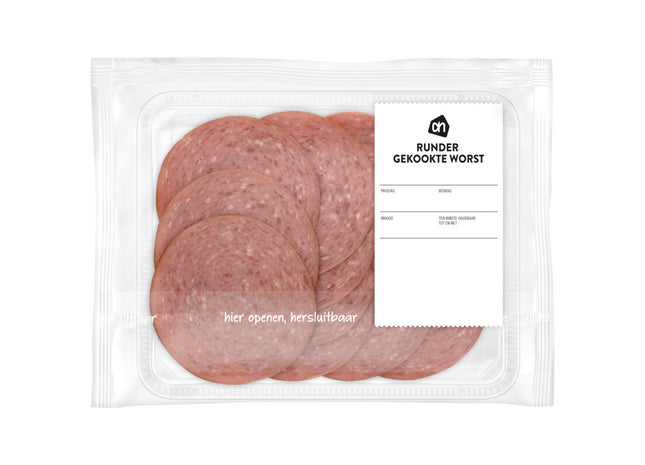 Runder gekookte worst