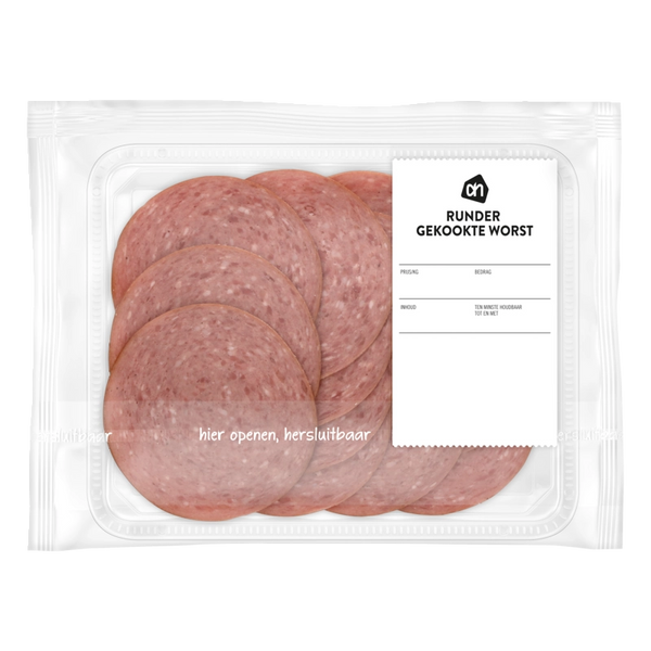 Beef cooked sausage