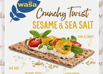 Wasa Crunchy twist sesame &amp; sea salt