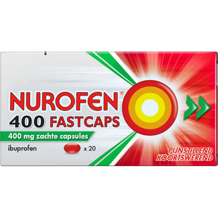 Nurofen Fastcaps 400mg zachte capsules