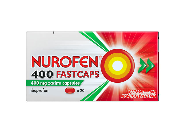 Nurofen Fastcaps 400mg zachte capsules
