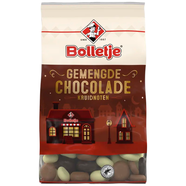 Bolletje Schoko-Kruidnoten gemischt