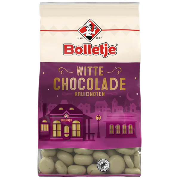 Bolletje Kruidnoten mit weißer Schokolade