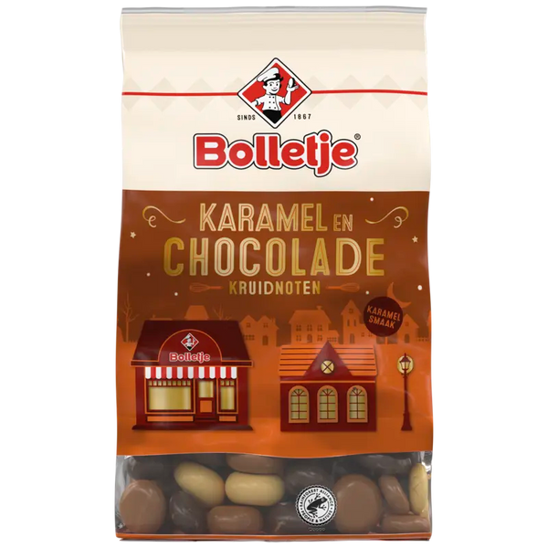 Bolletje Kruidnoten Karamell und Schokolade