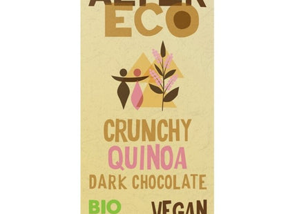 Alter Eco Crunchy Quinoa dunkle Schokolade vegan