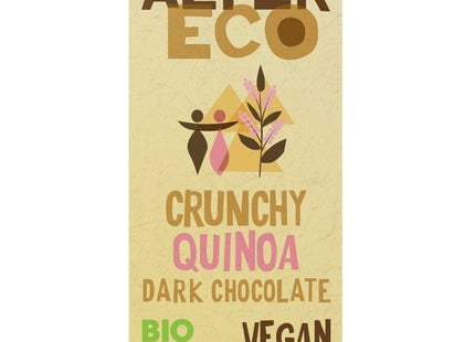 Alter Eco Crunchy quinoa dark chocolate vegan