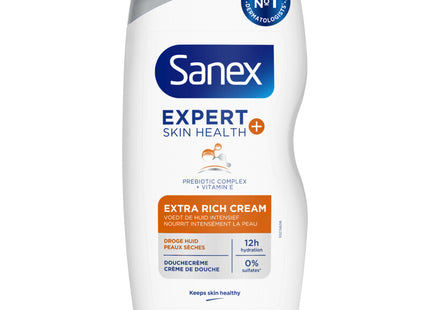 Sanex Expert skin health+ extra rich shower gel