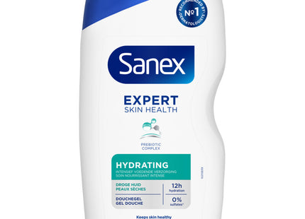 Sanex Expert skin health hydrating shower gel