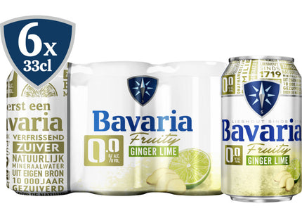 Bavaria 0.0% Fruity ginger lime 6-pack