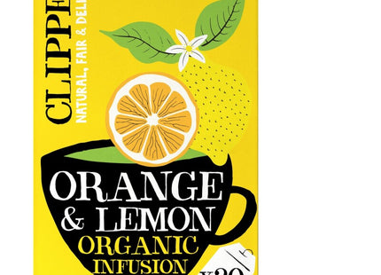Clipper Organic orange &amp; lemon infusion